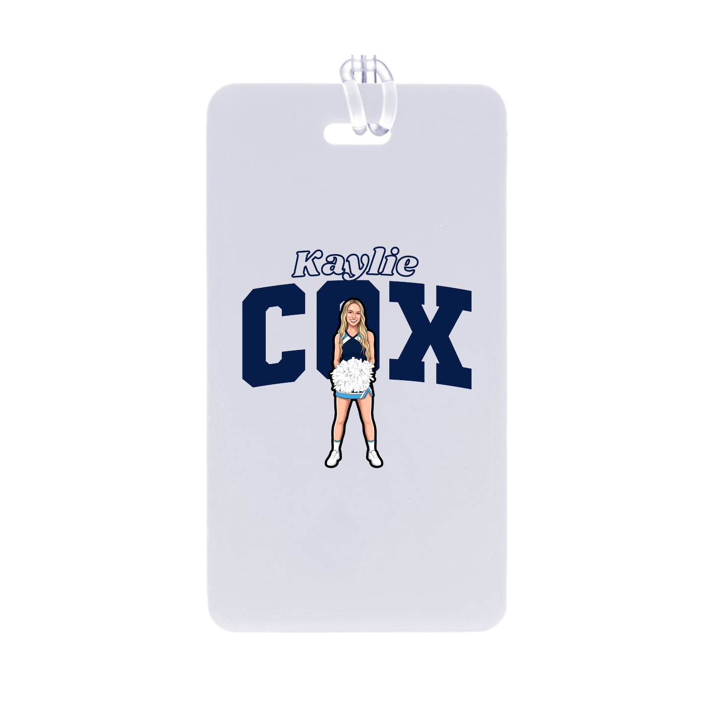 Bag Tag — Name Arch in Classic