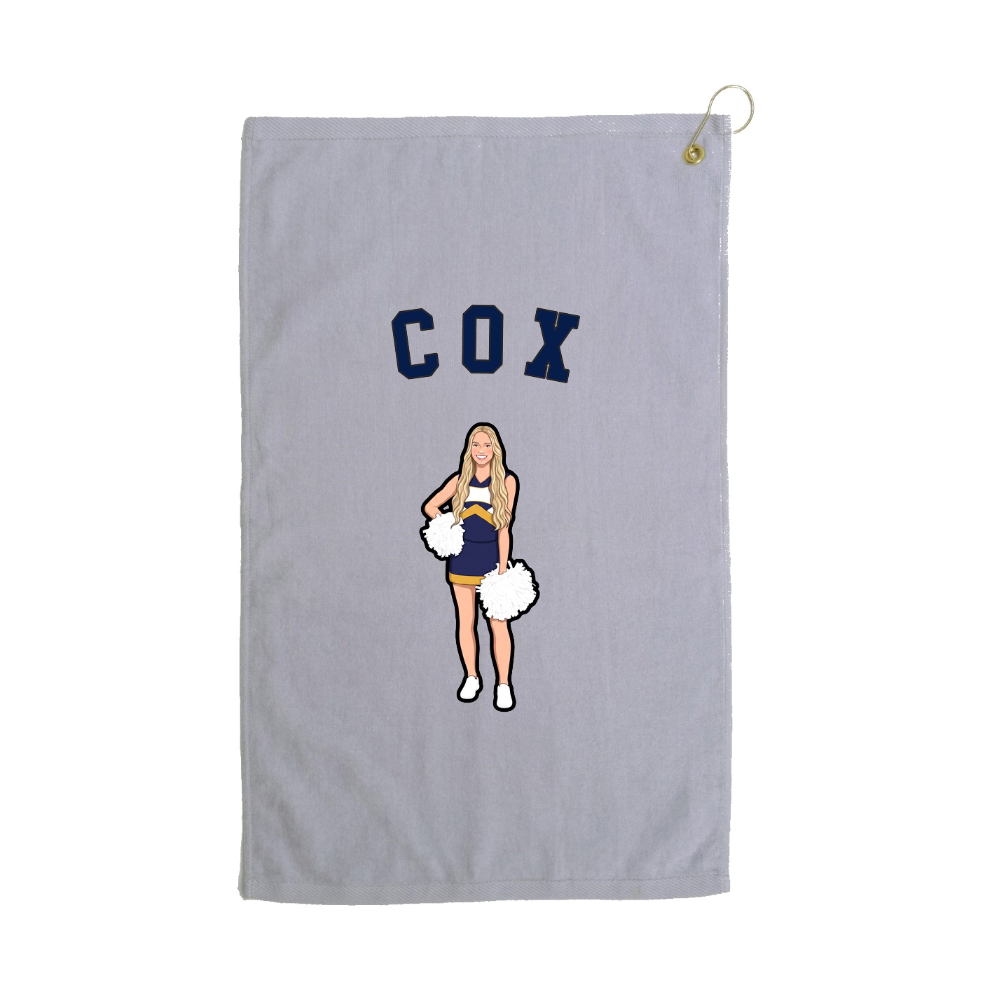 Golf Towel — Shirsey Arch in Grey