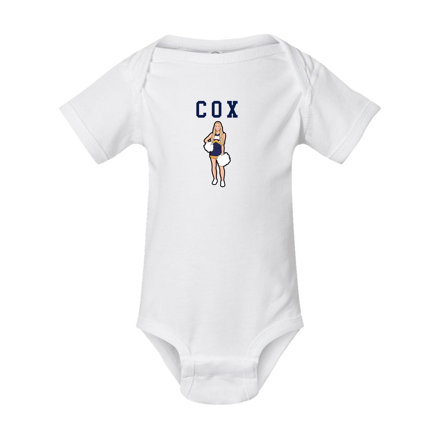 Baby Onesie — Shirsey in White