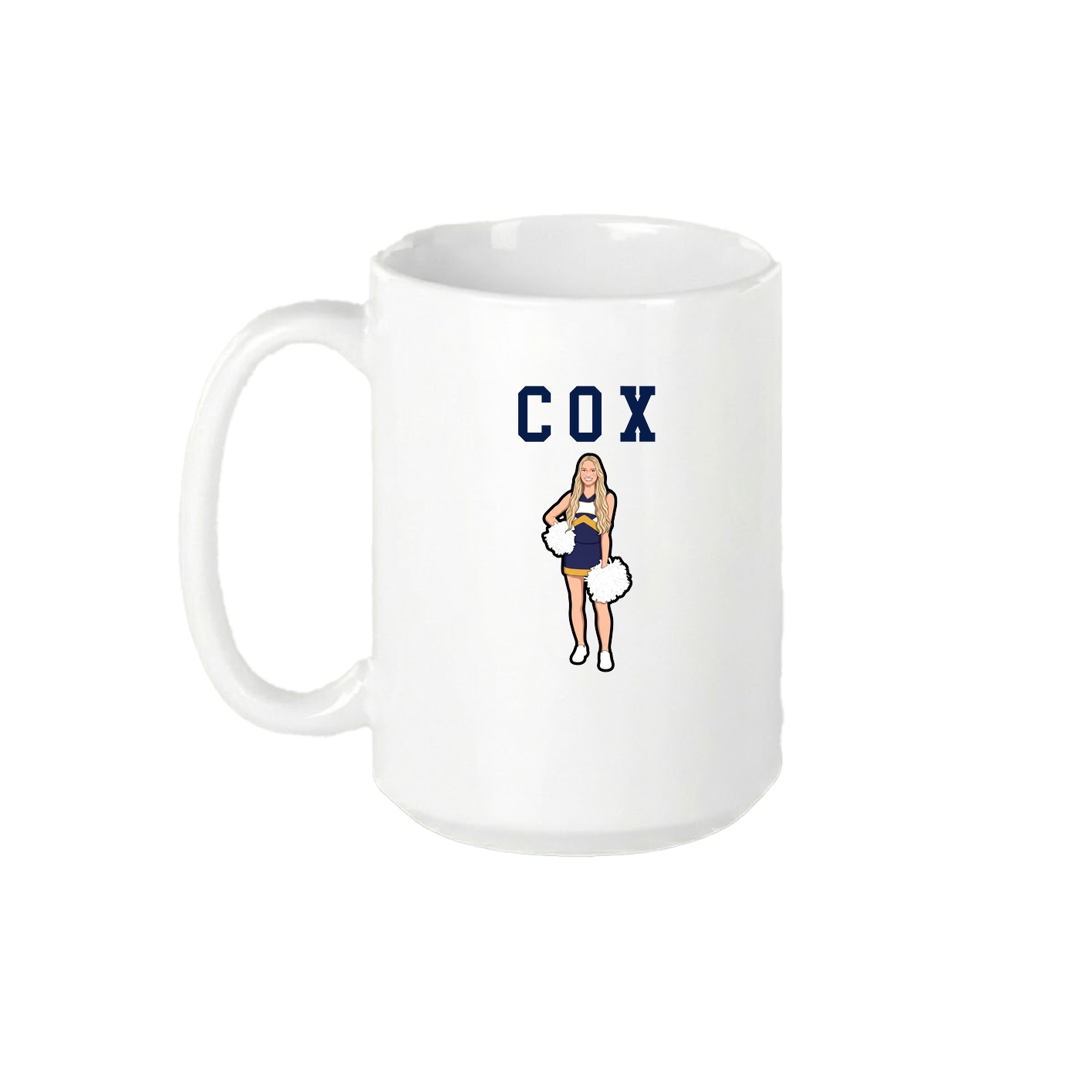 15oz Coffee Mug — Shirsey in White