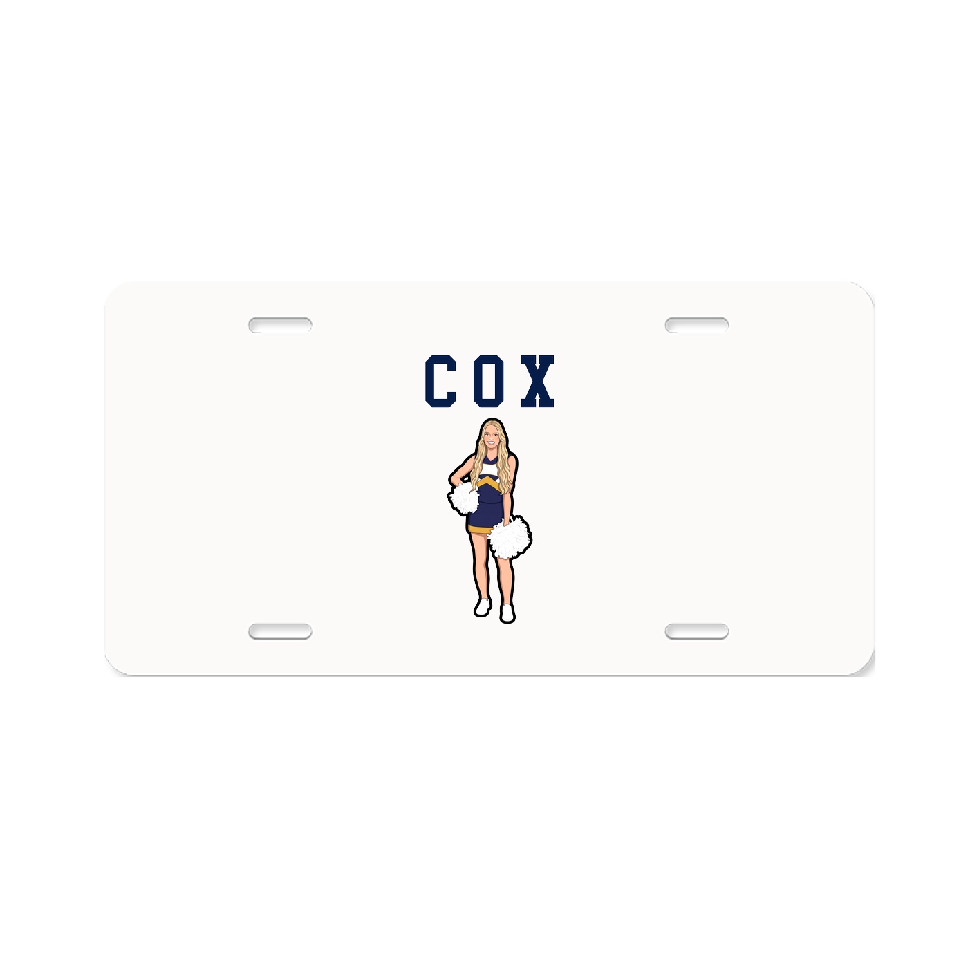 License Plate — Shirsey in Classic