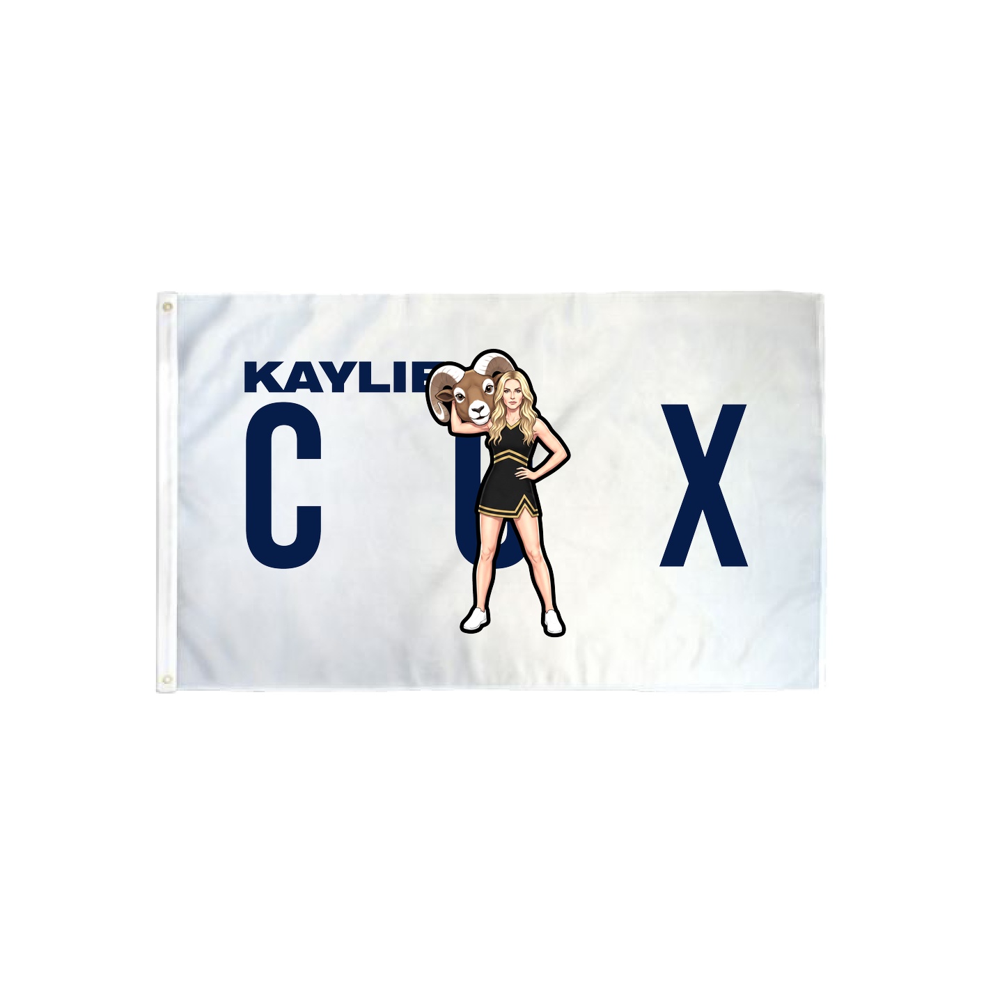 3x5 Flag — Player Name in Classic