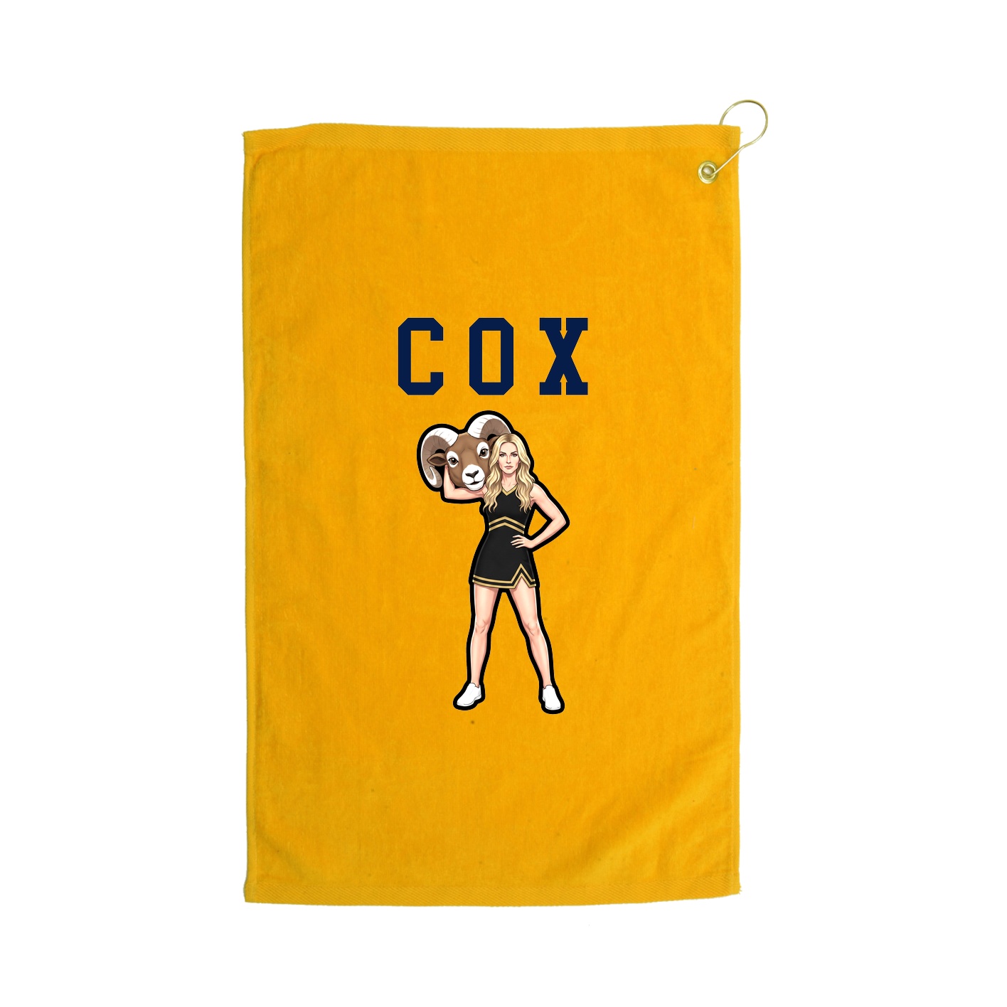 Golf Towel — Shirsey in Gold