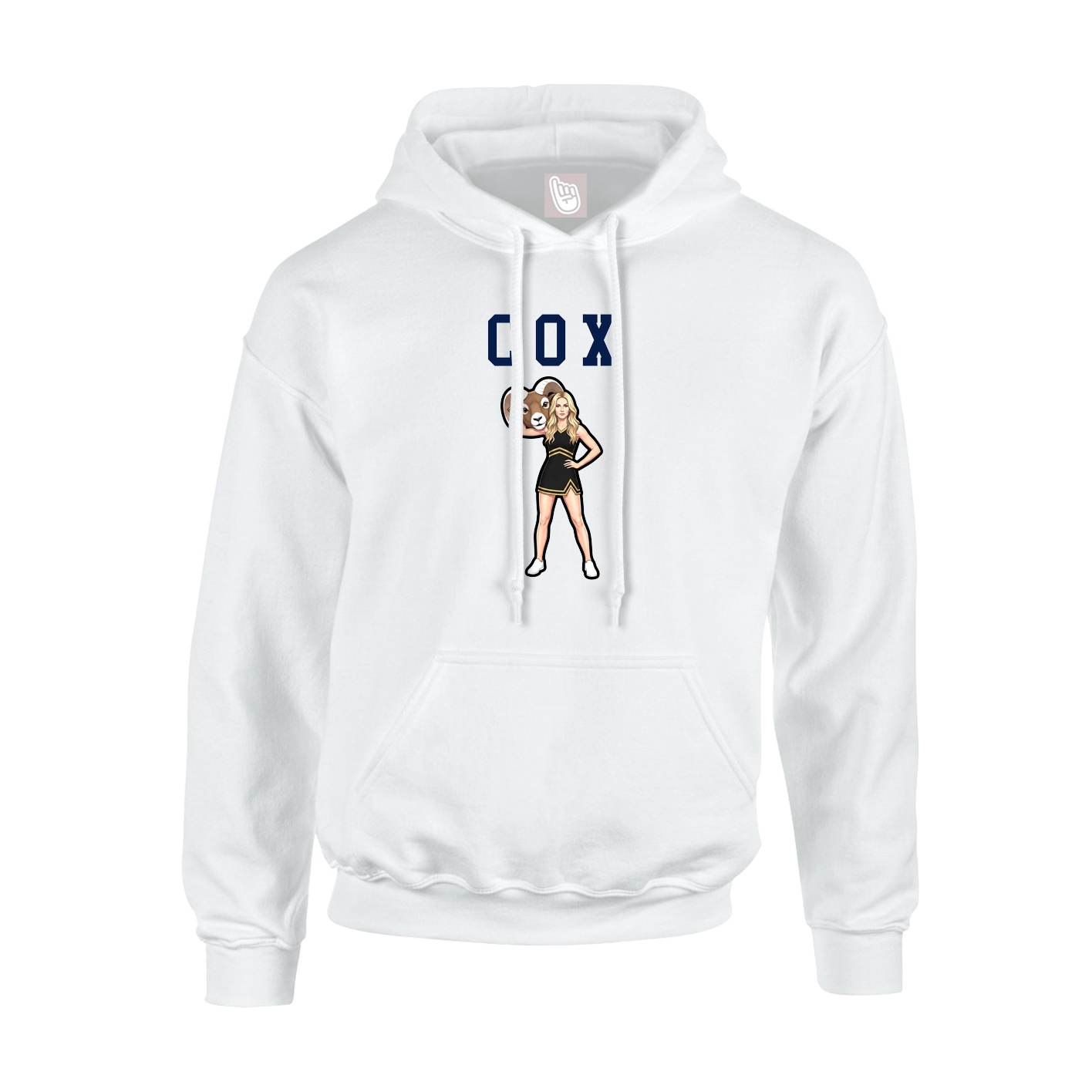Youth Hoodie — Shirsey in White