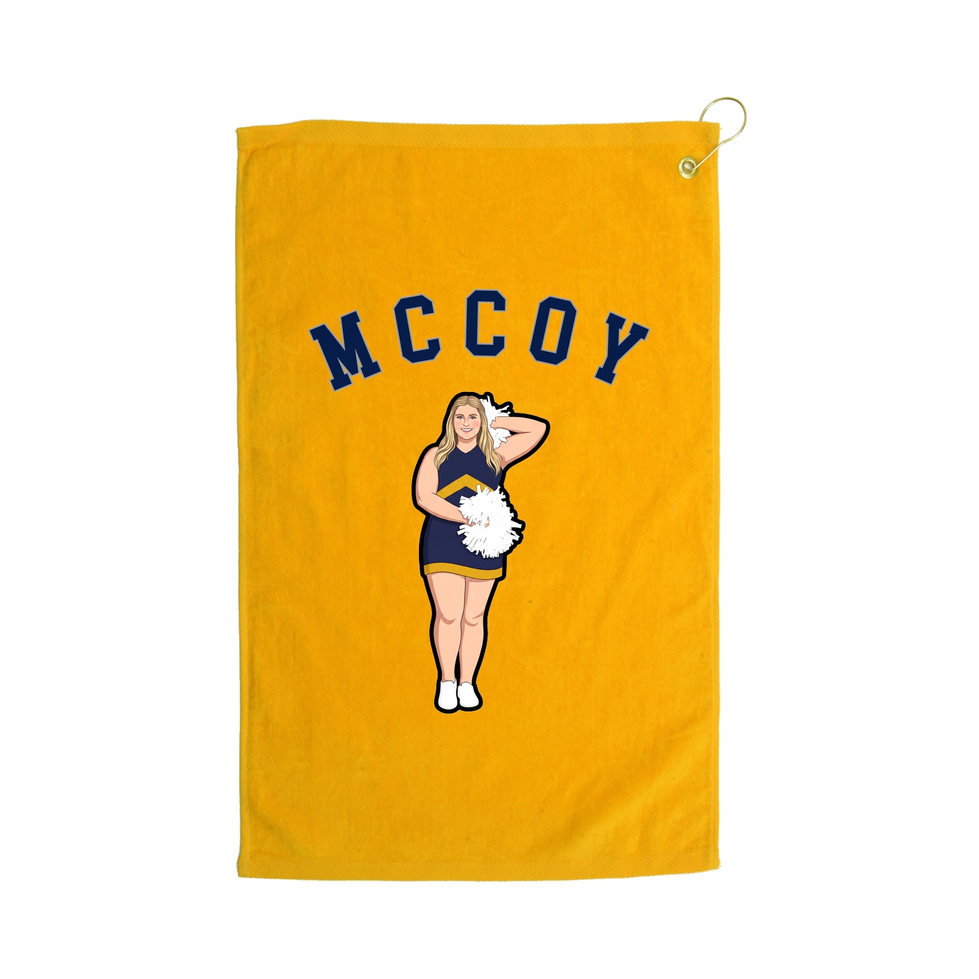 Golf Towel — Shirsey Arch in Gold