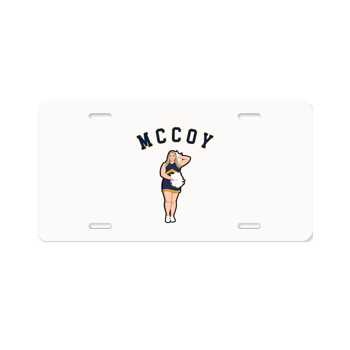 License Plate — Shirsey Arch in Classic