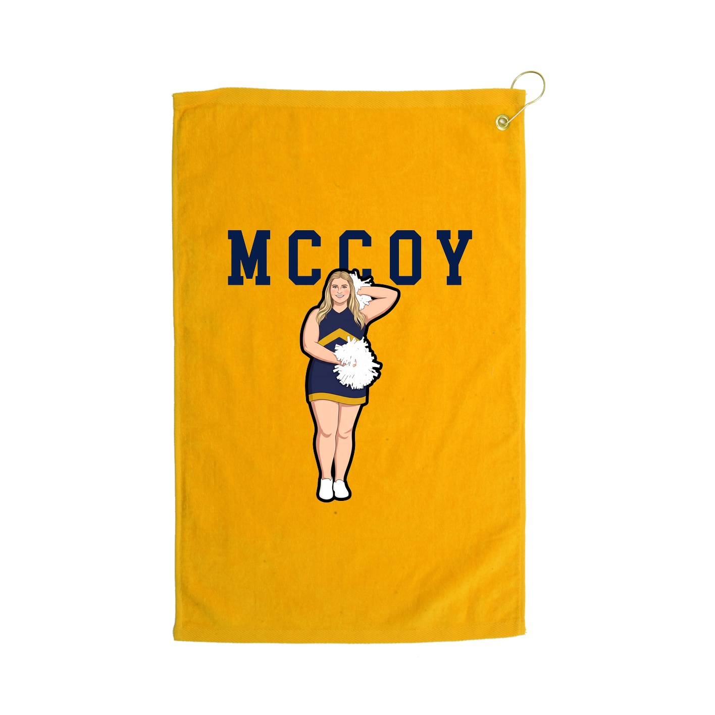 Golf Towel — Shirsey in Gold