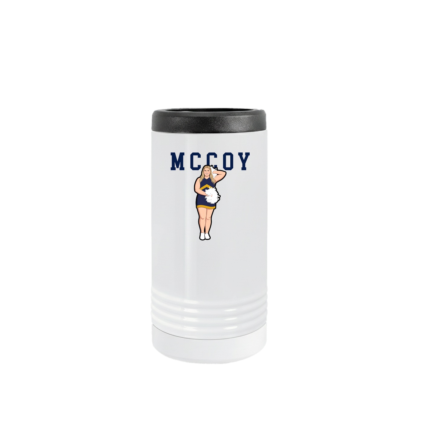 Slim Beverage Holder — Shirsey in White