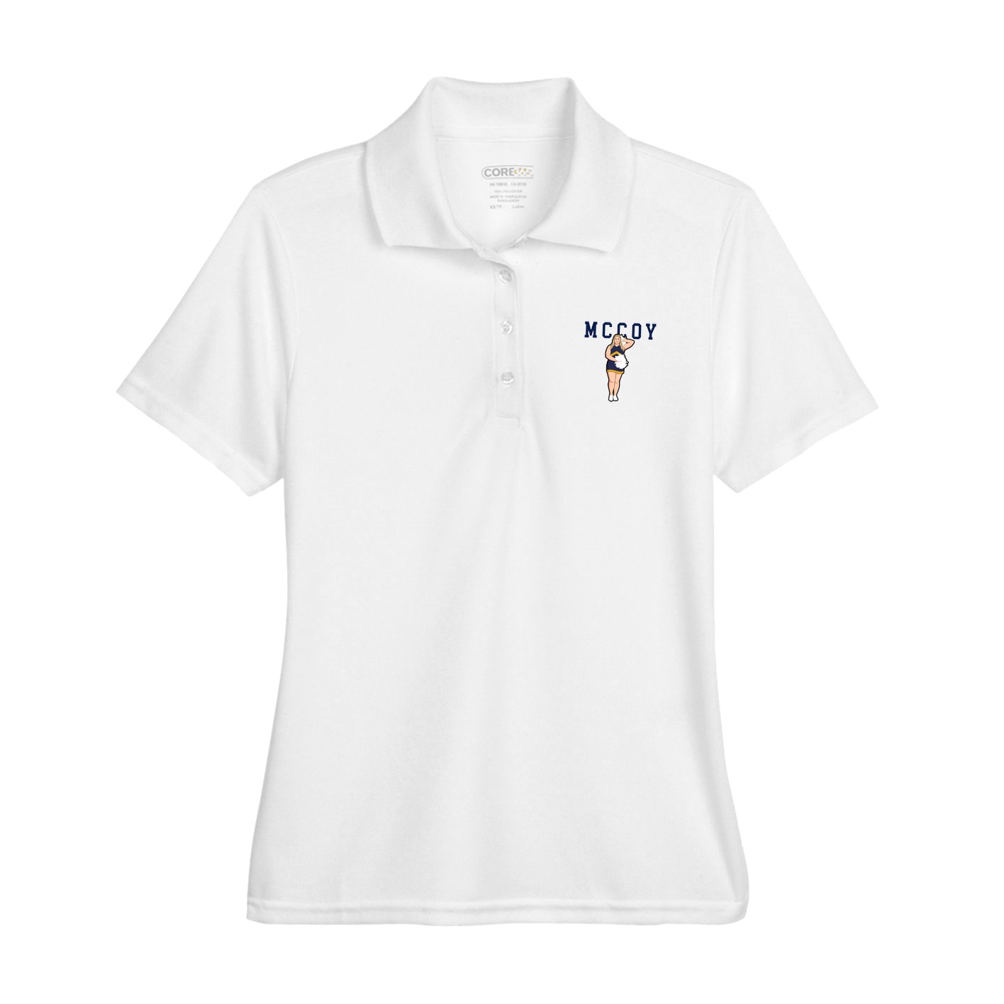 Womens Performance Polo — Shirsey in White
