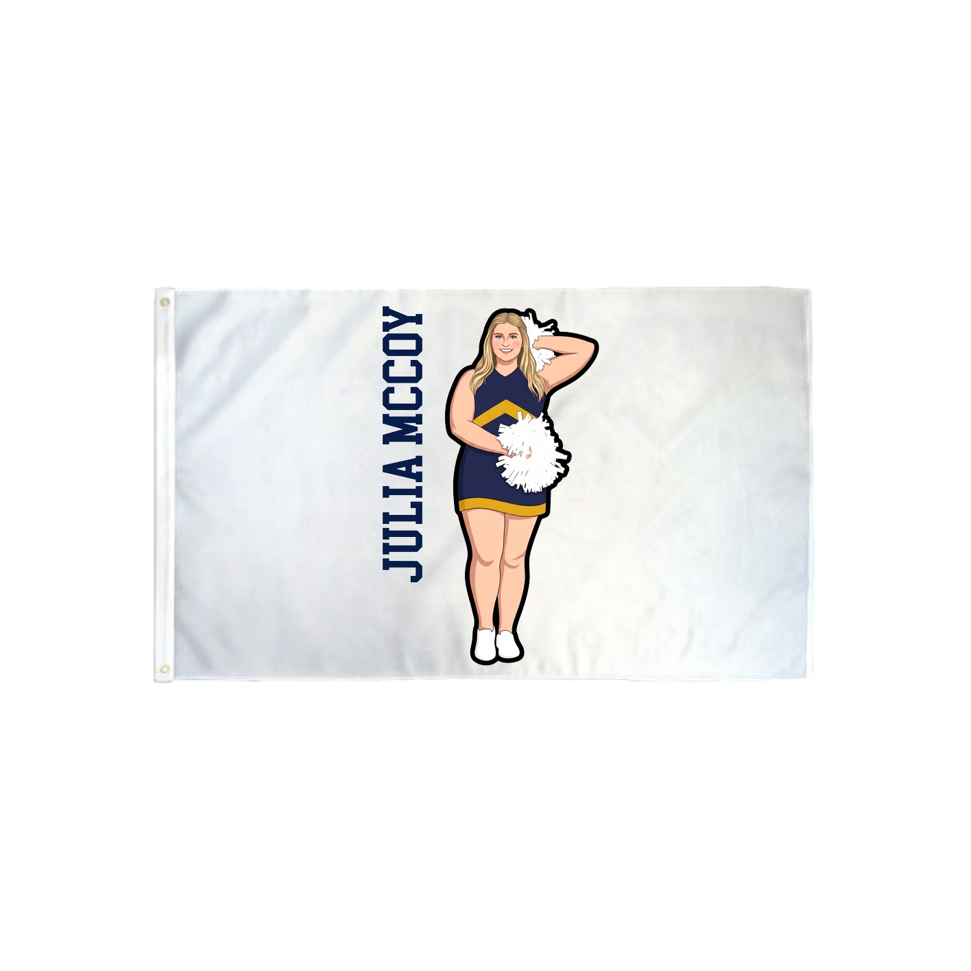 3x5 Flag — Name Vertical in Classic