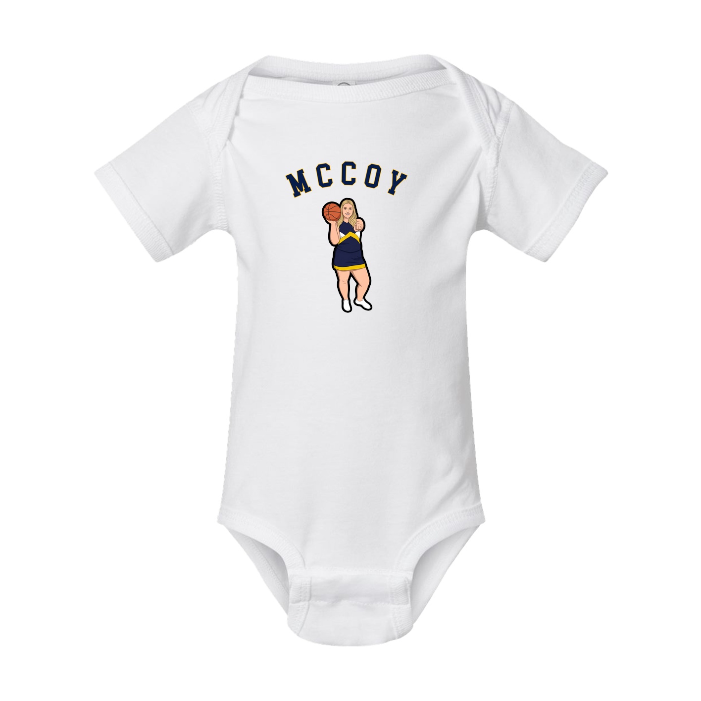 Baby Onesie — Shirsey Arch in White