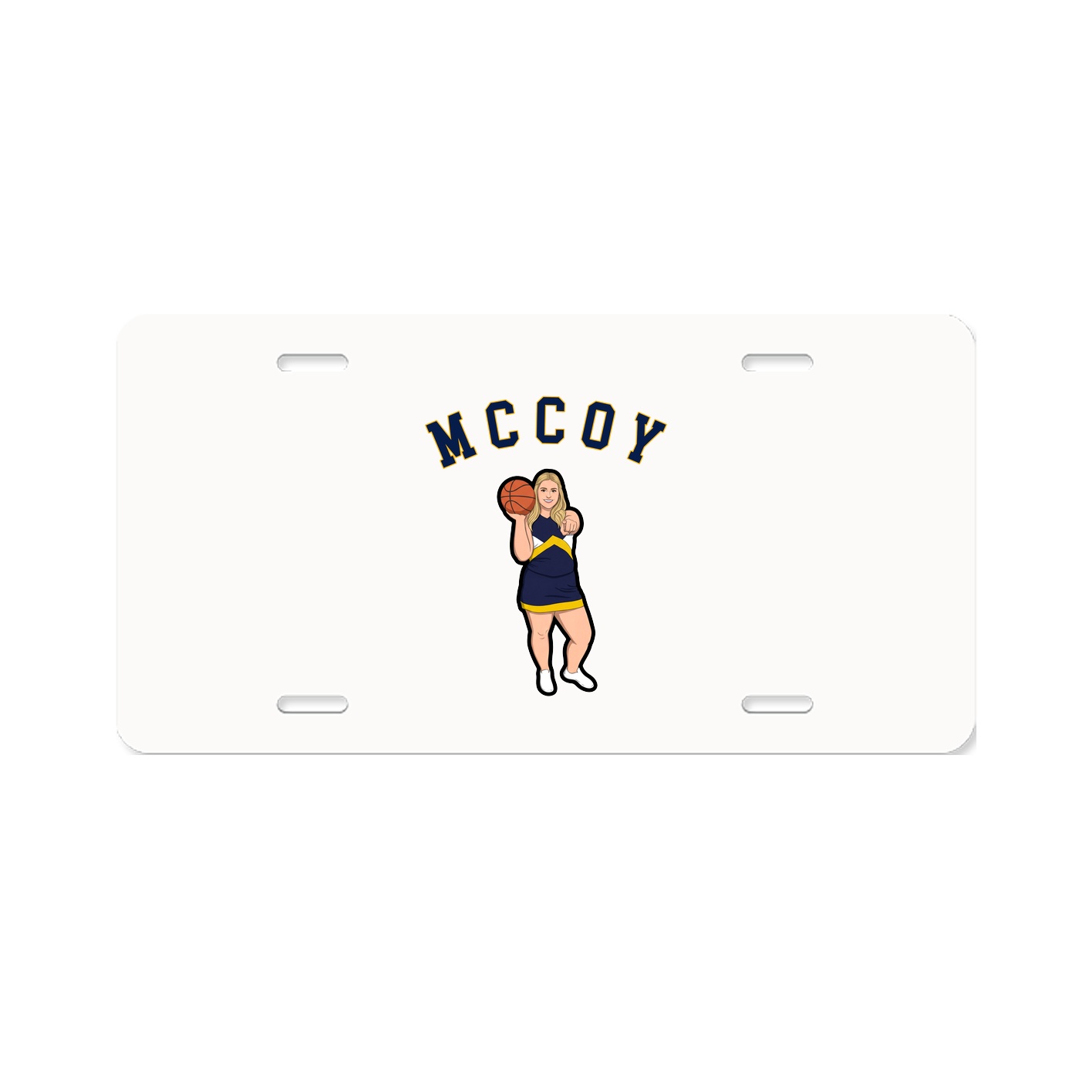 License Plate — Shirsey Arch in Classic