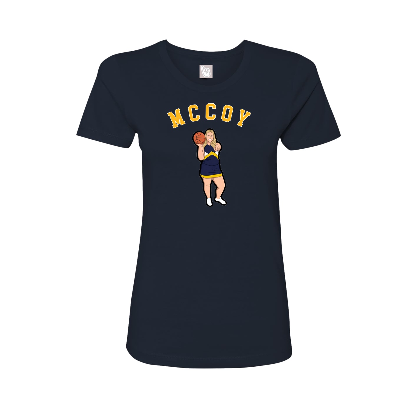 Womens Tee — Shirsey Arch in Navy
