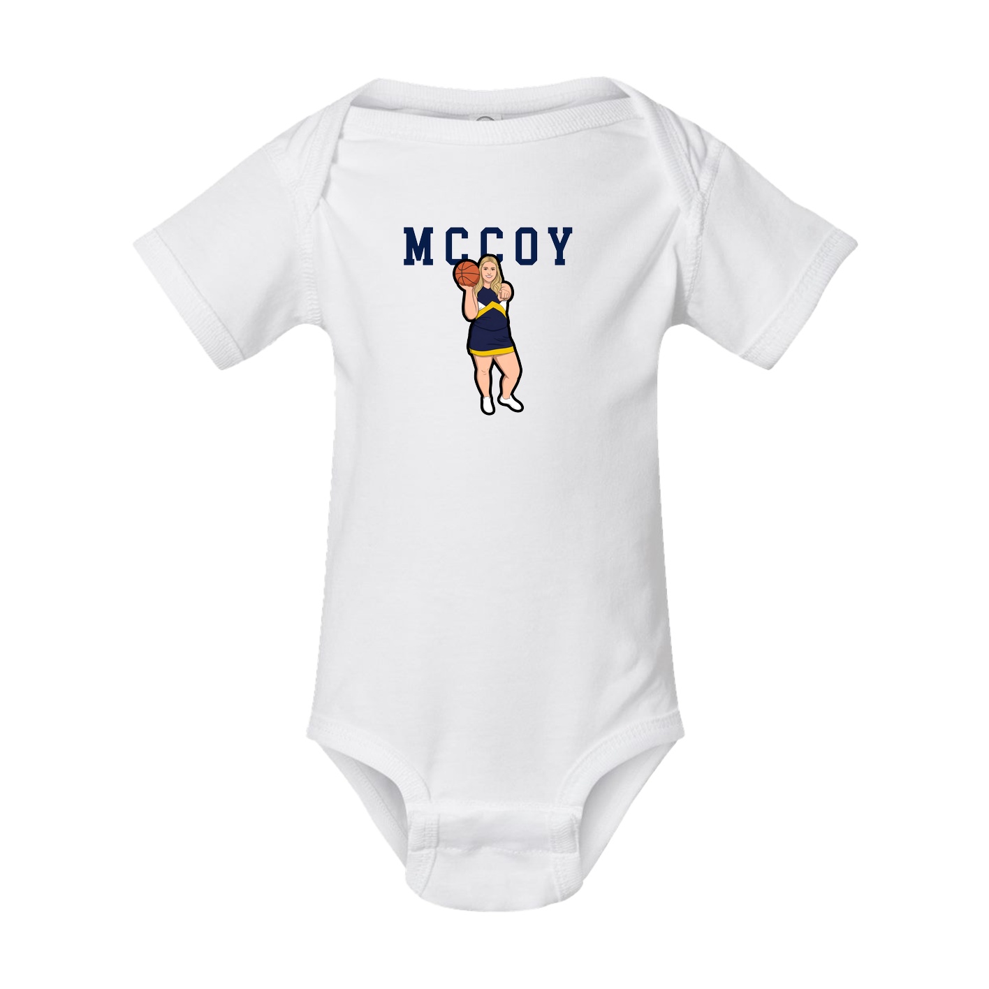 Baby Onesie — Shirsey in White