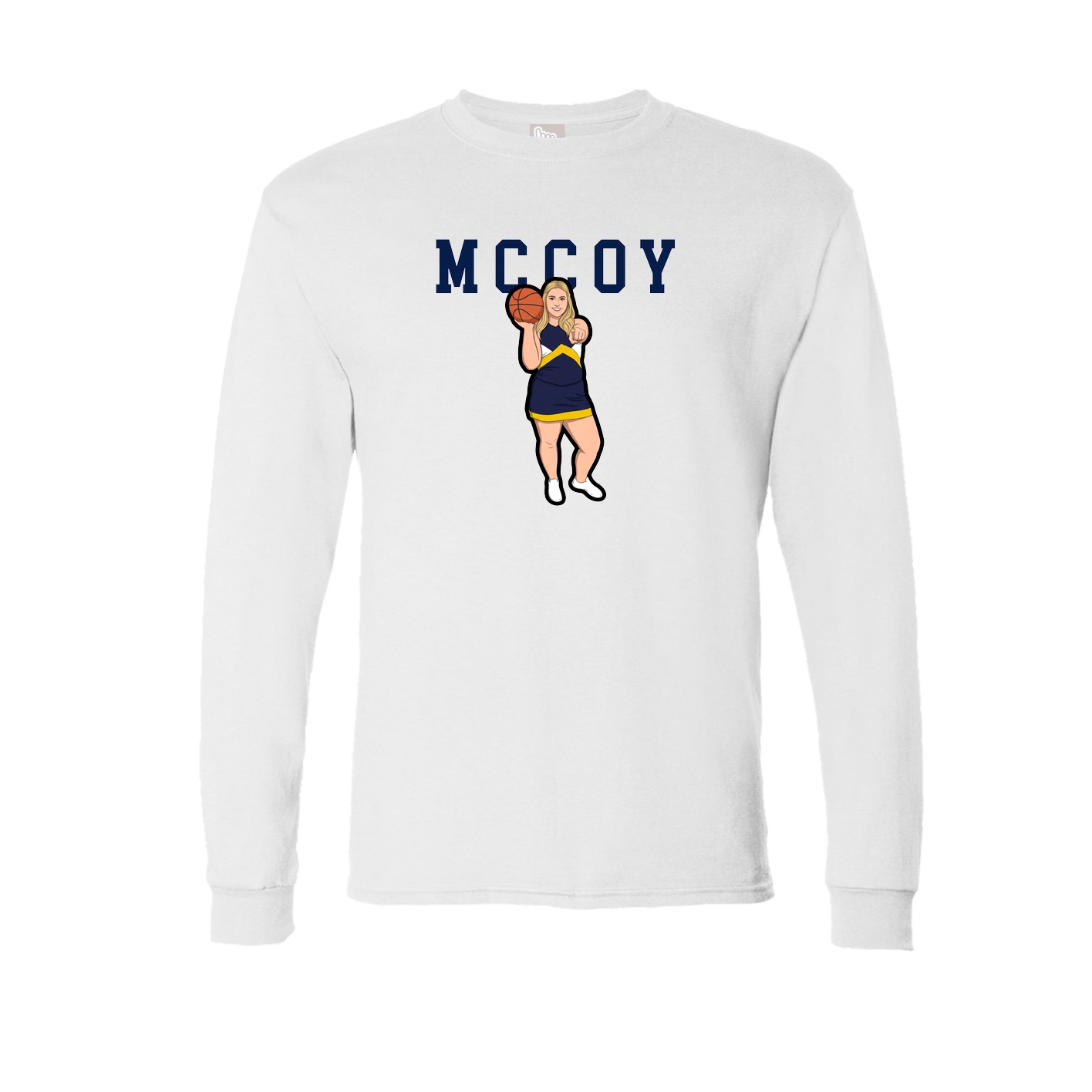 Long Sleeve Tee — Shirsey in White