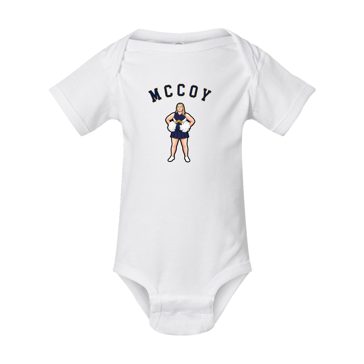 Baby Onesie — Shirsey Arch in White