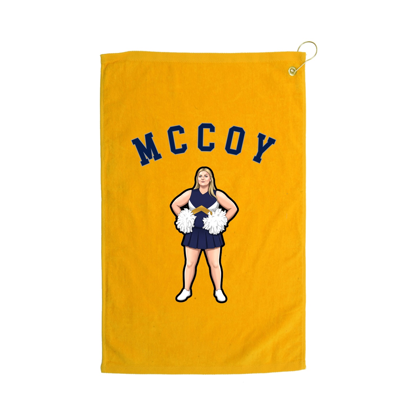 Golf Towel — Shirsey Arch in Gold