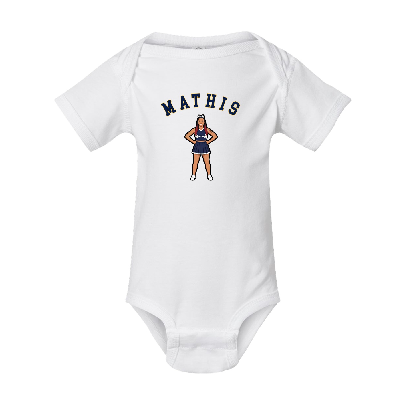 Baby Onesie — Shirsey Arch in White
