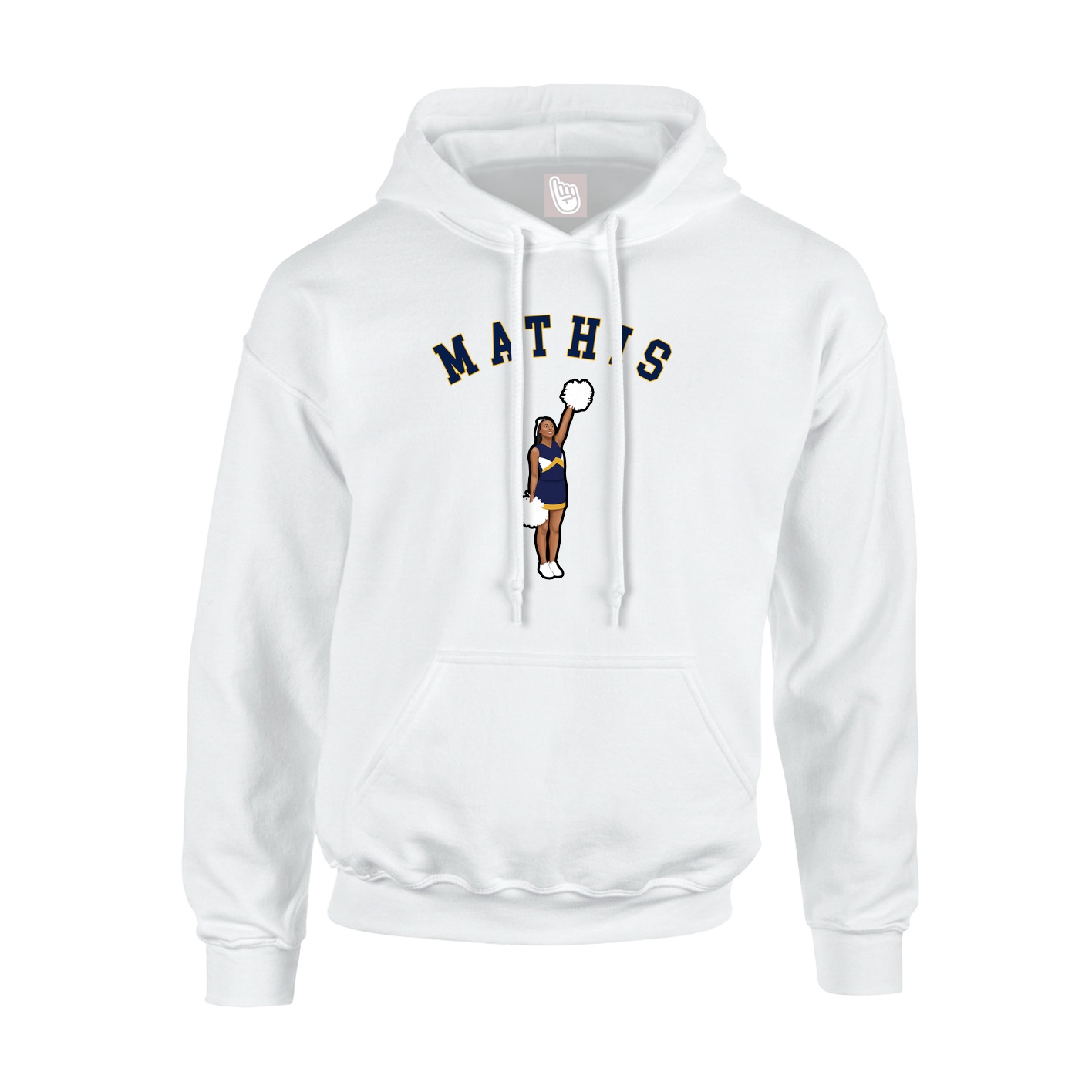Hoodie — Shirsey Arch in White