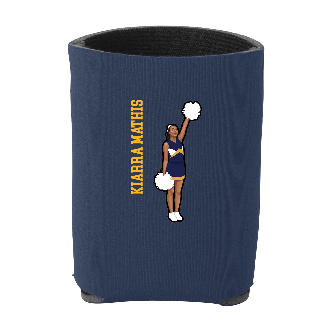 Can Holder — Name Vertical in Navy