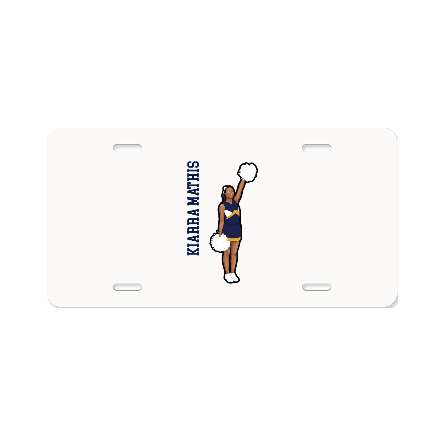 Aluminum License Plate