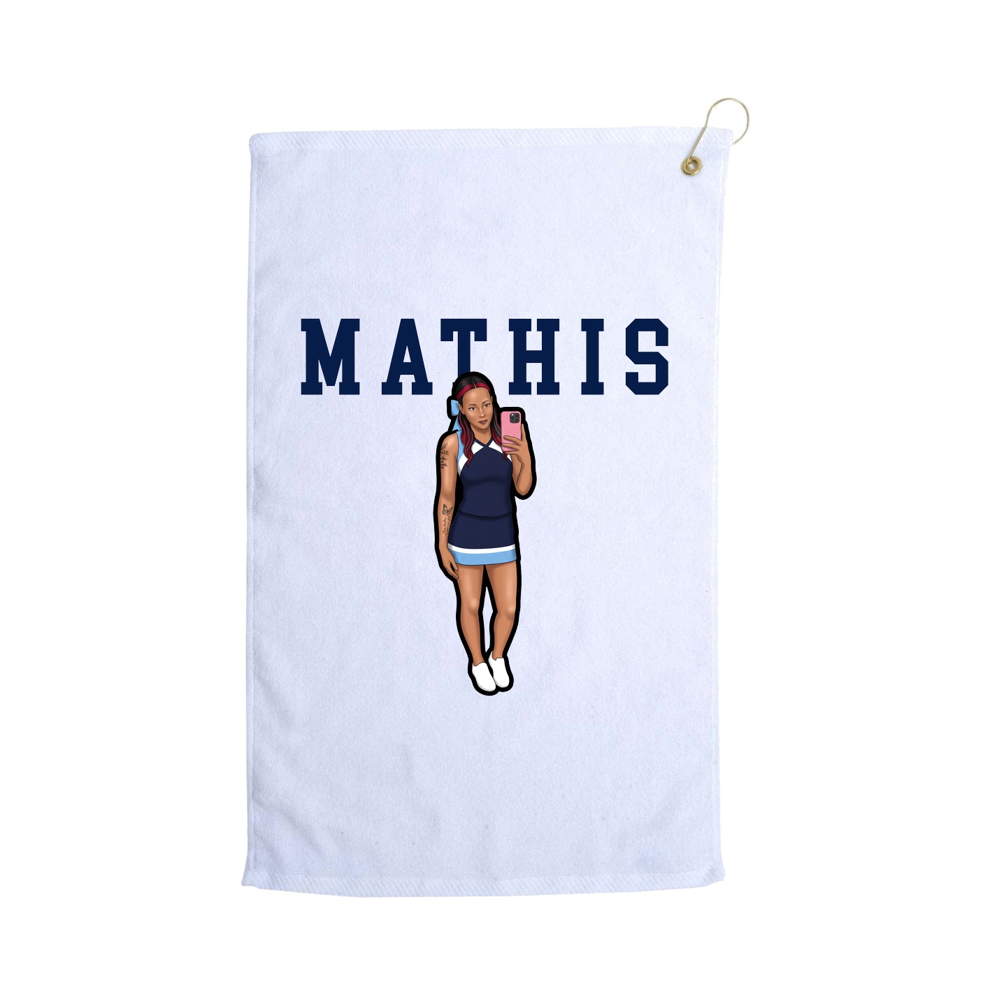 Golf Towel — Shirsey in White