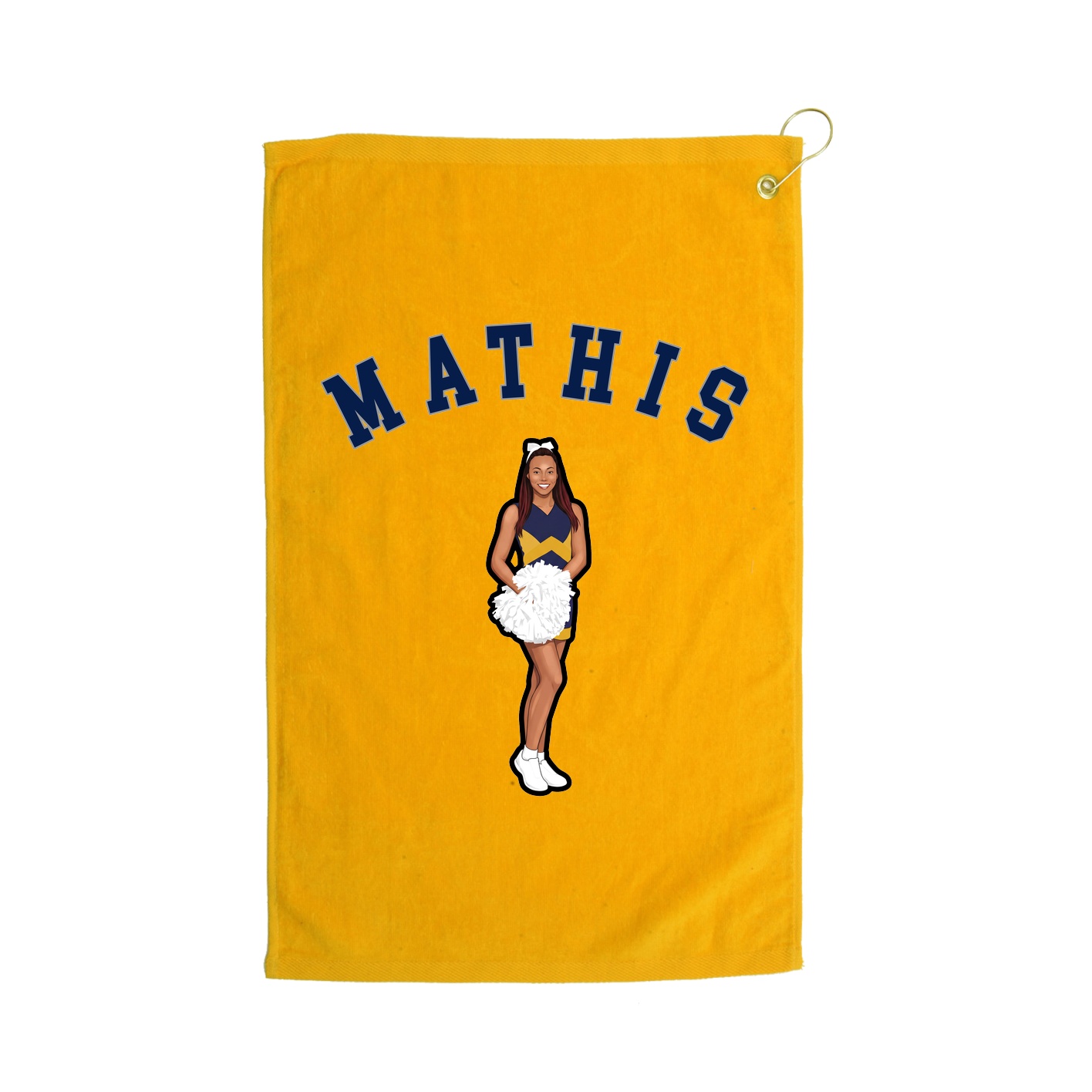 Golf Towel — Shirsey Arch in Gold