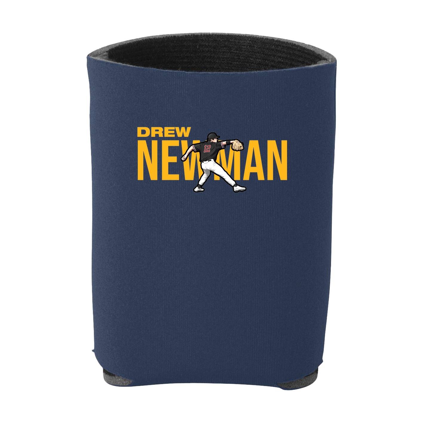 Can Holder — Player Name in Navy