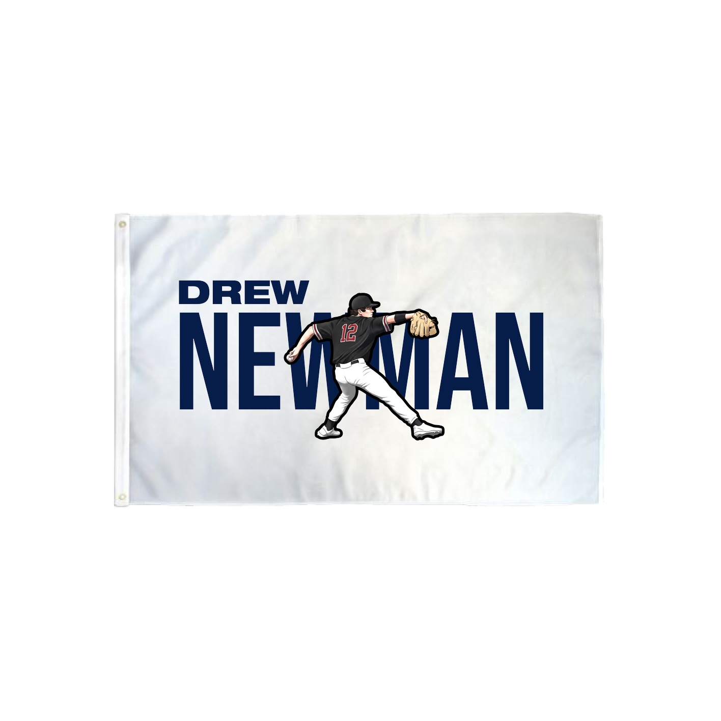 3x5 Flag — Player Name in Classic