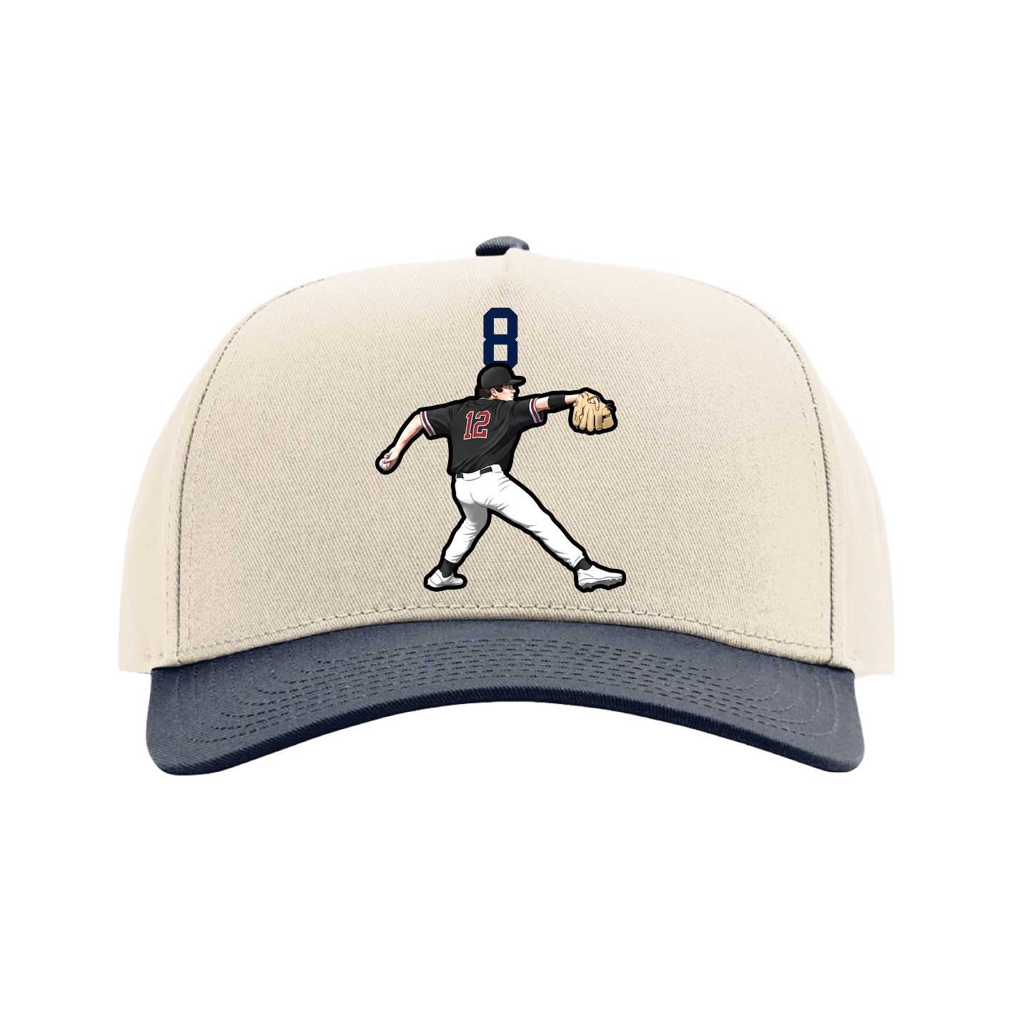 Full Fabric Five-Panel Champ Cap