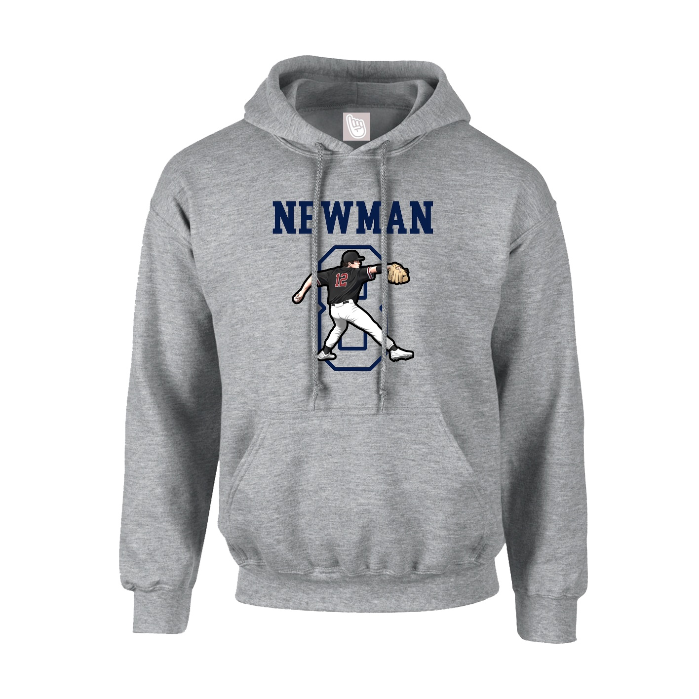 Hoodie — Shirsey in Grey
