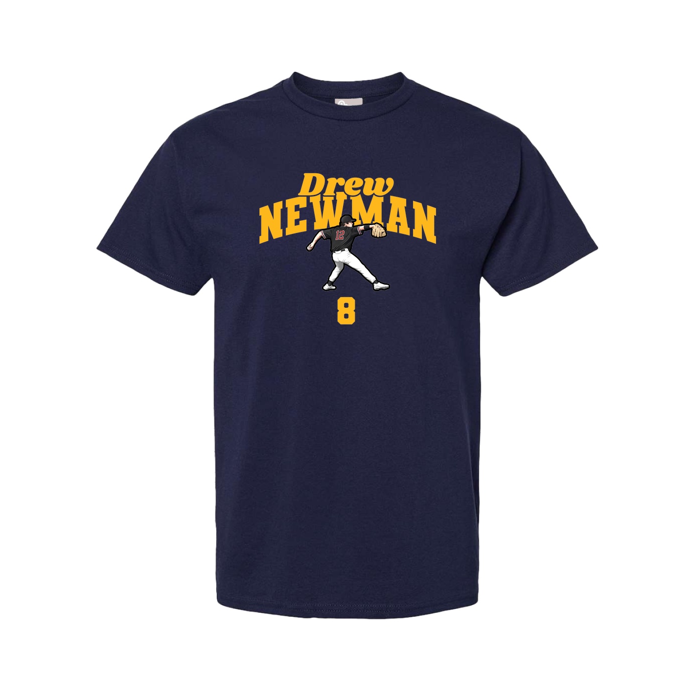 Youth Tee — Signature Arch in Navy