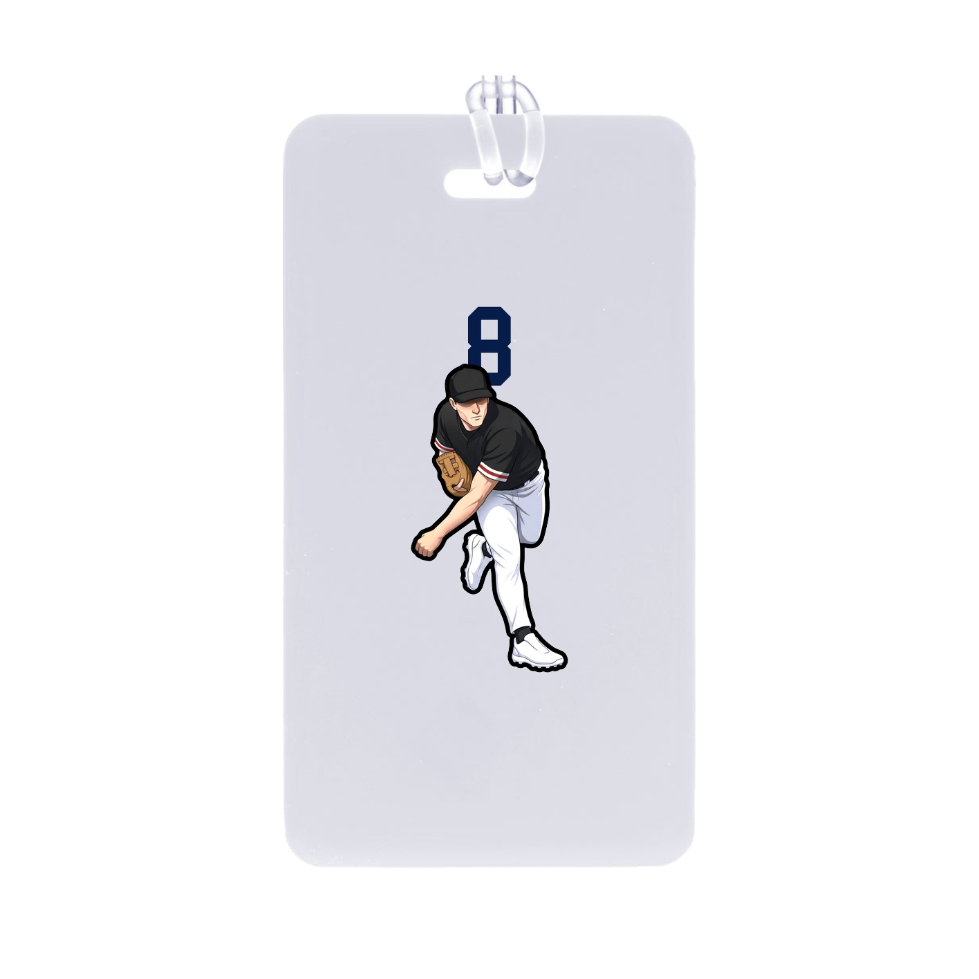 Bag Tag — Number Top in Classic