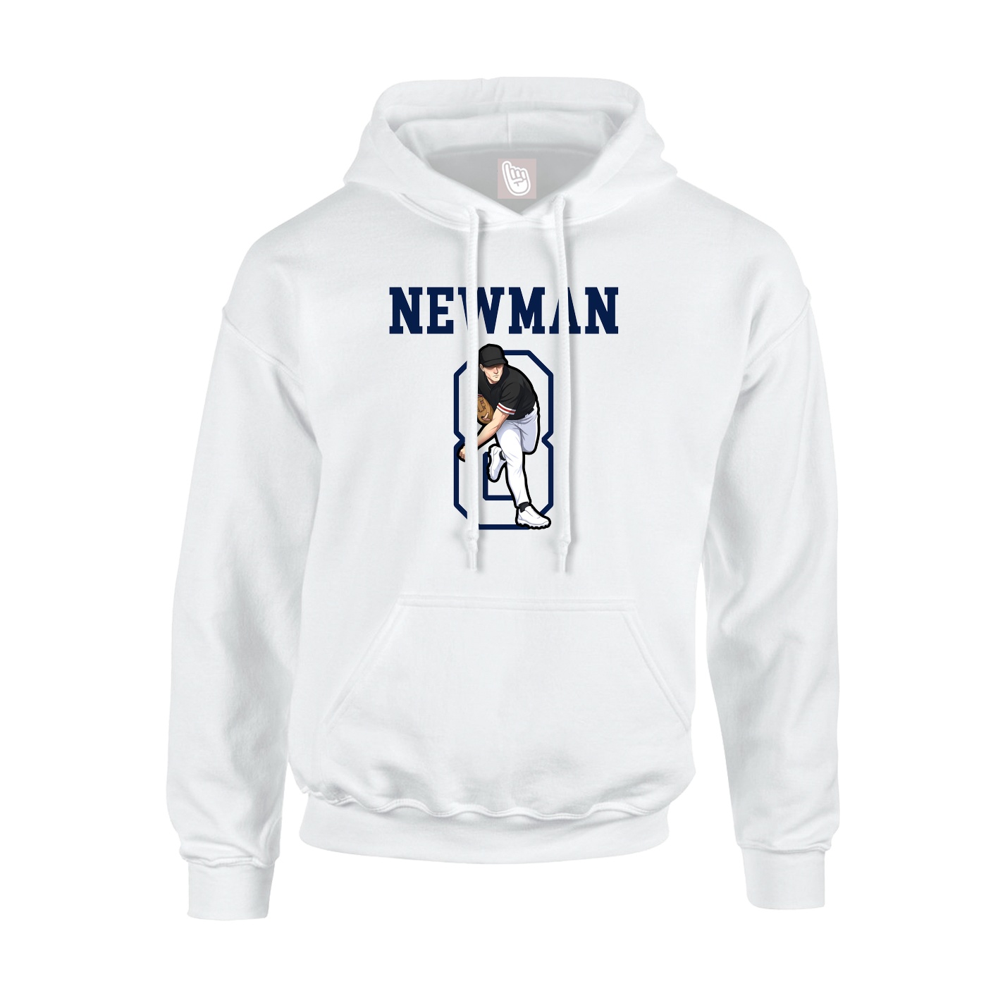 Youth Hoodie — Shirsey in White