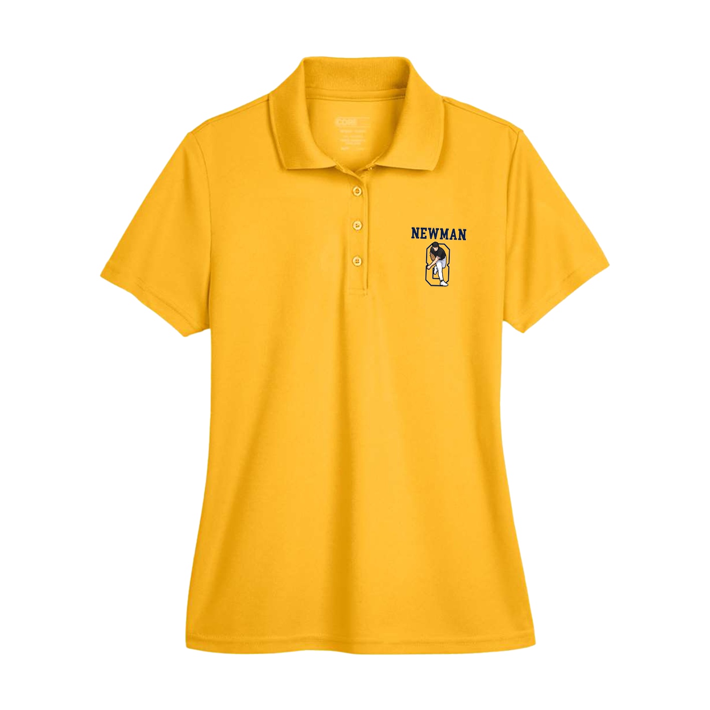 Womens Performance Polo — Shirsey in Gold