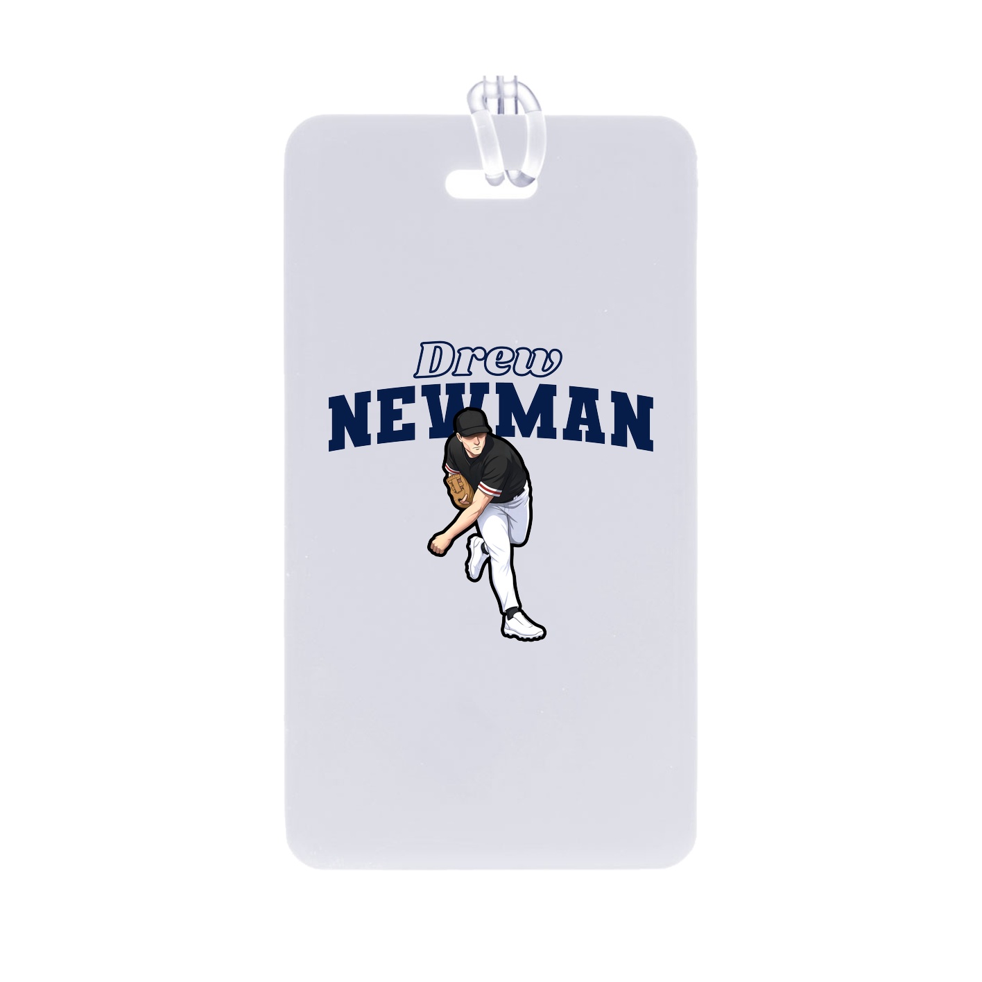 Bag Tag — Name Arch in Classic