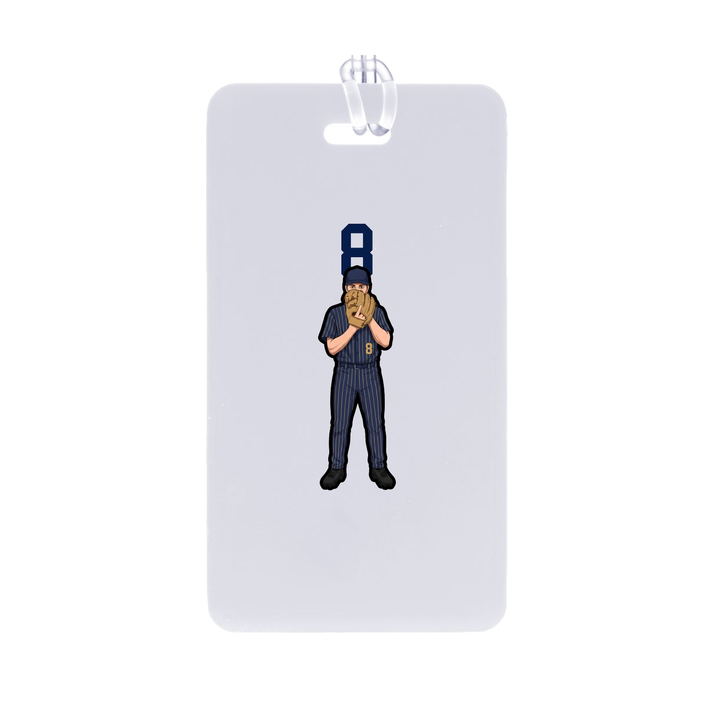 Bag Tag — Number Top in Classic