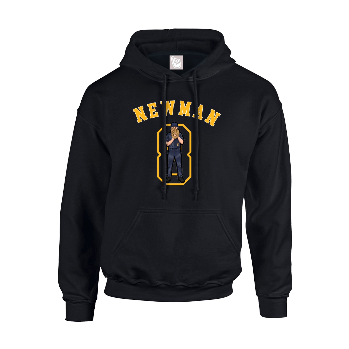 Youth Hoodie — Shirsey Arch in Black