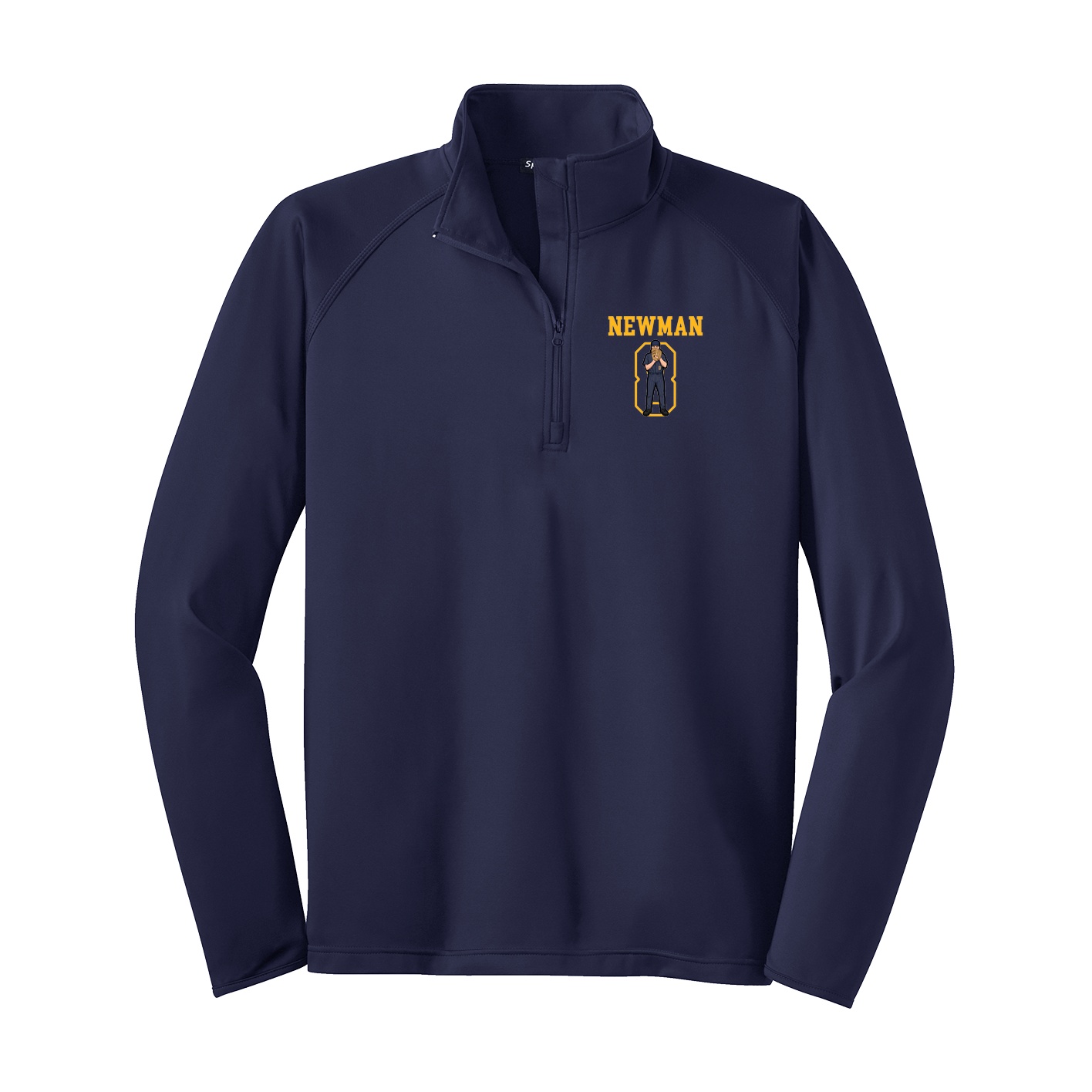 Q-Zip Pullover — Shirsey in Navy