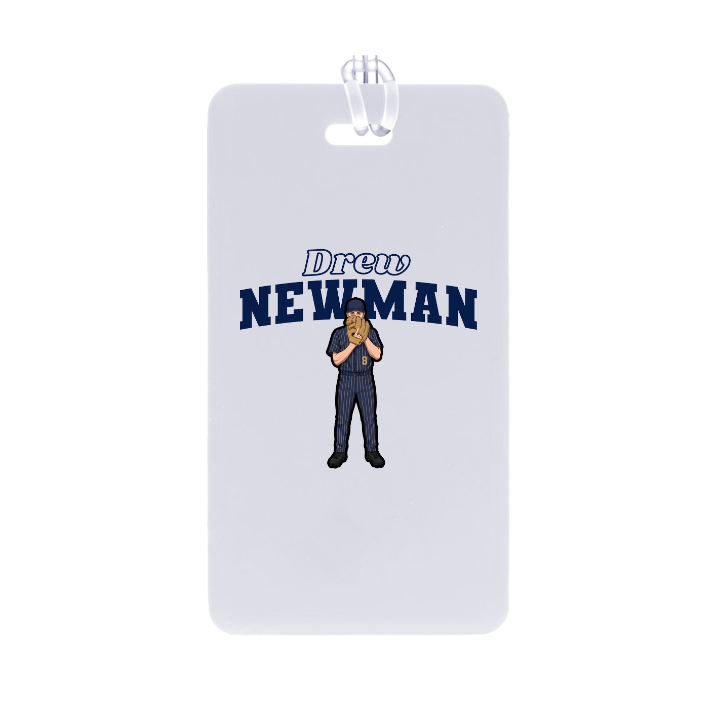 Bag Tag — Name Arch in Classic