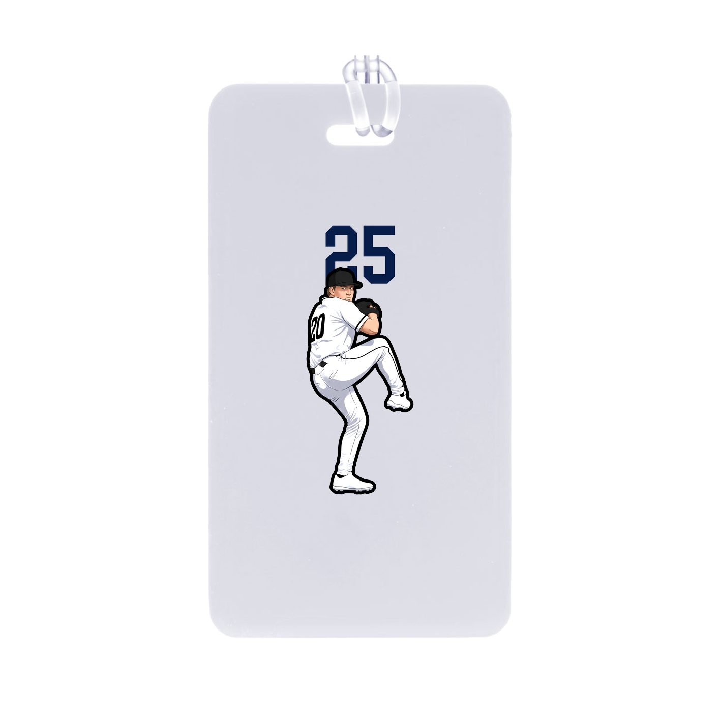 Bag Tag — Number Top in Classic