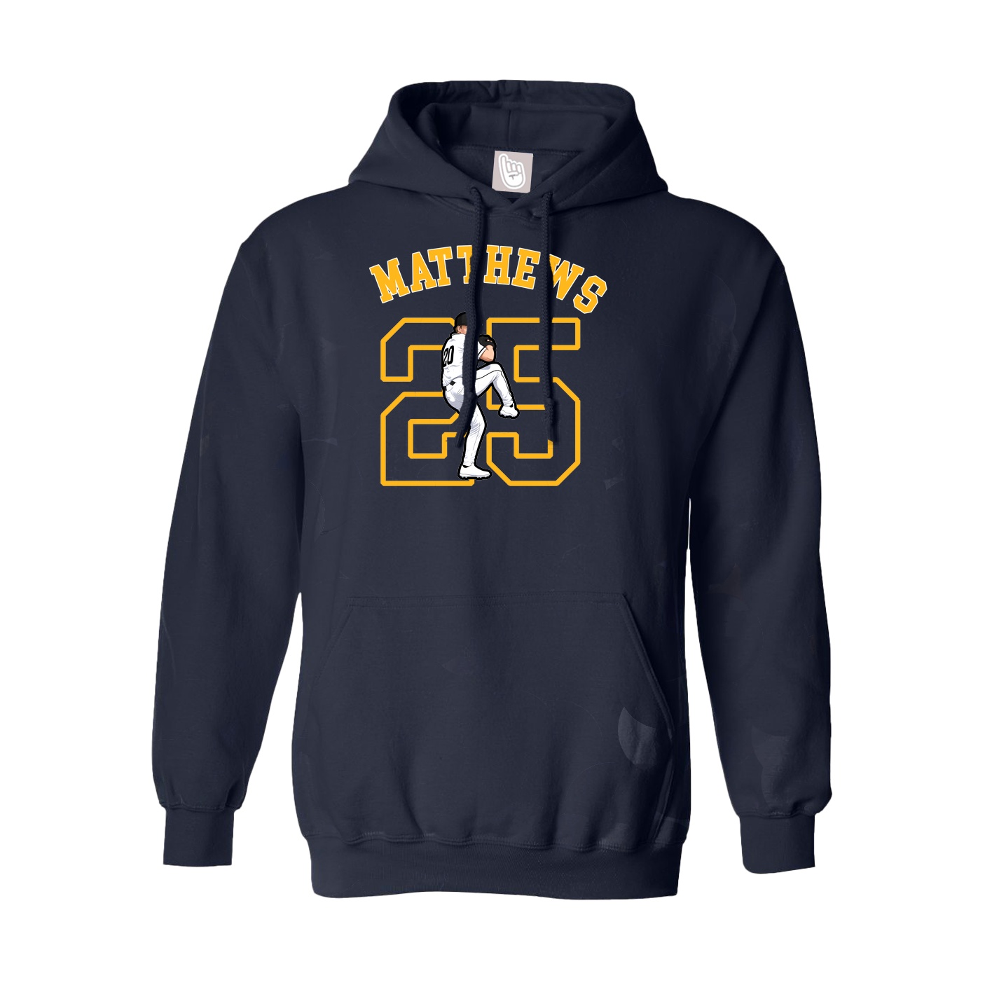 Youth Hoodie — Shirsey Arch in Navy