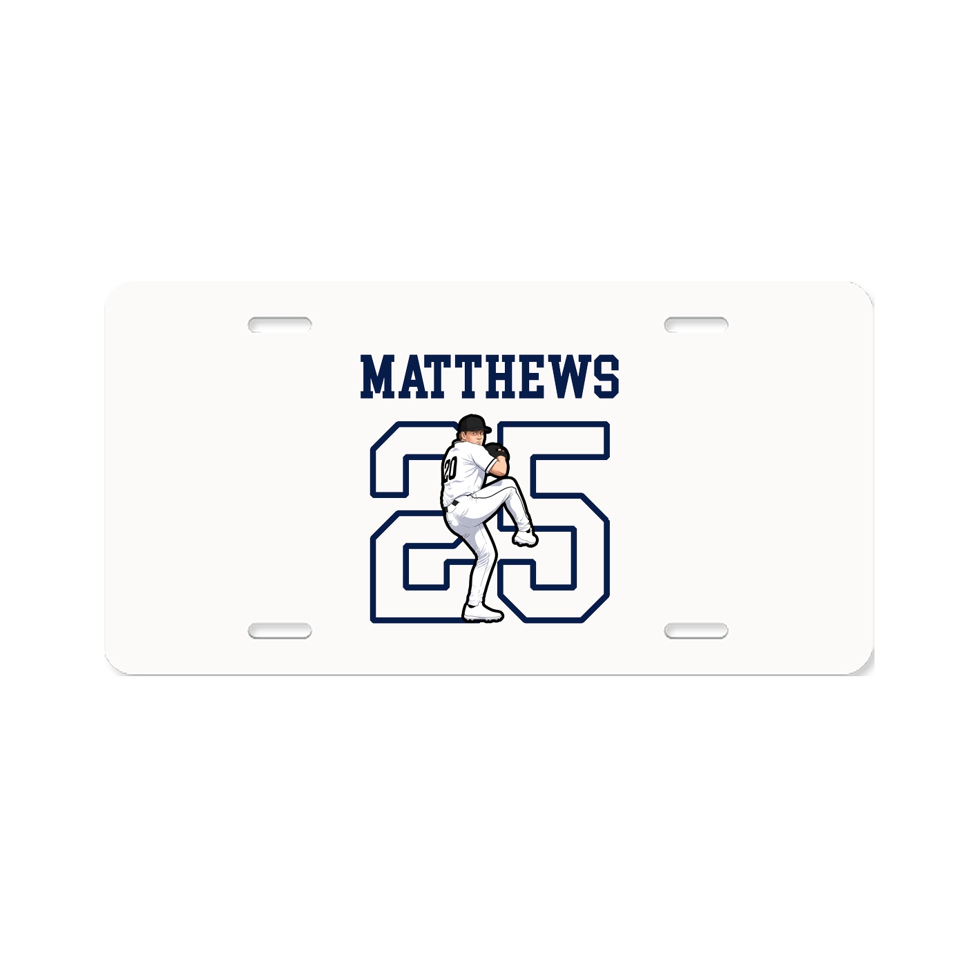 Aluminum License Plate