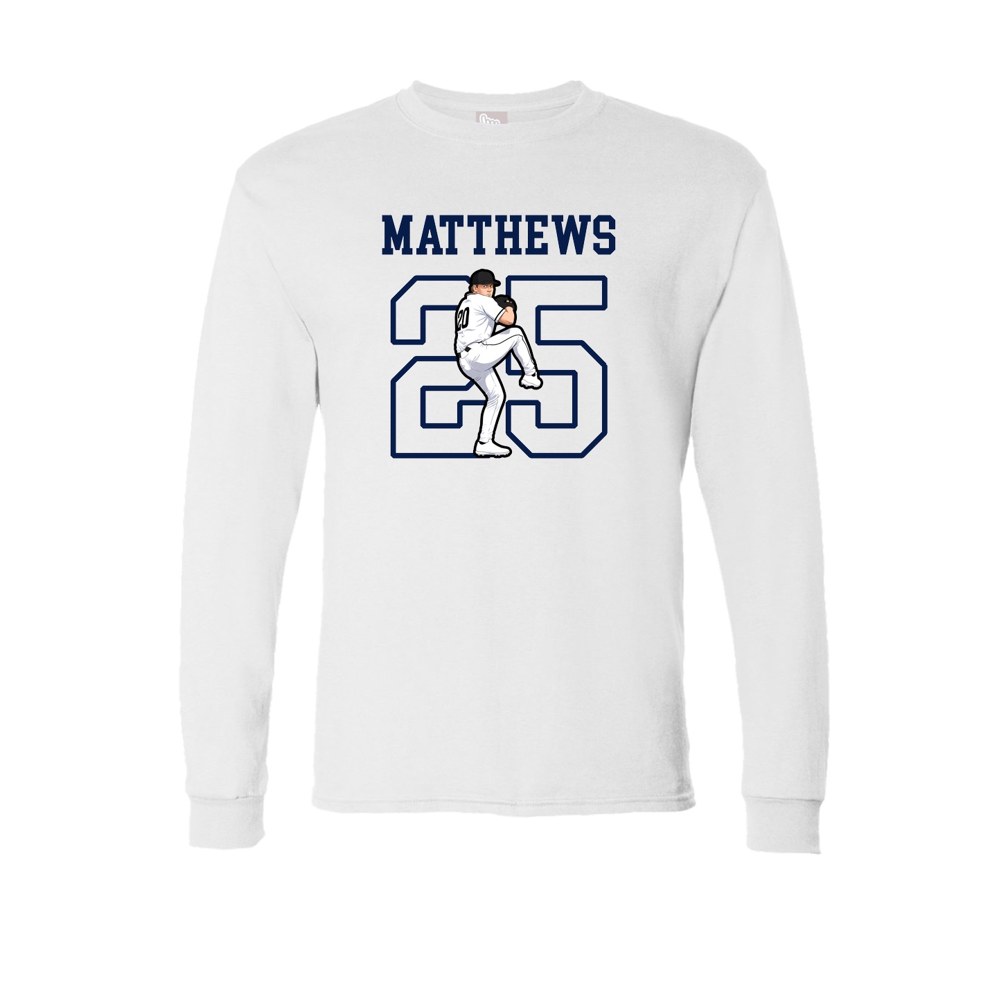 Long Sleeve Tee — Shirsey in White