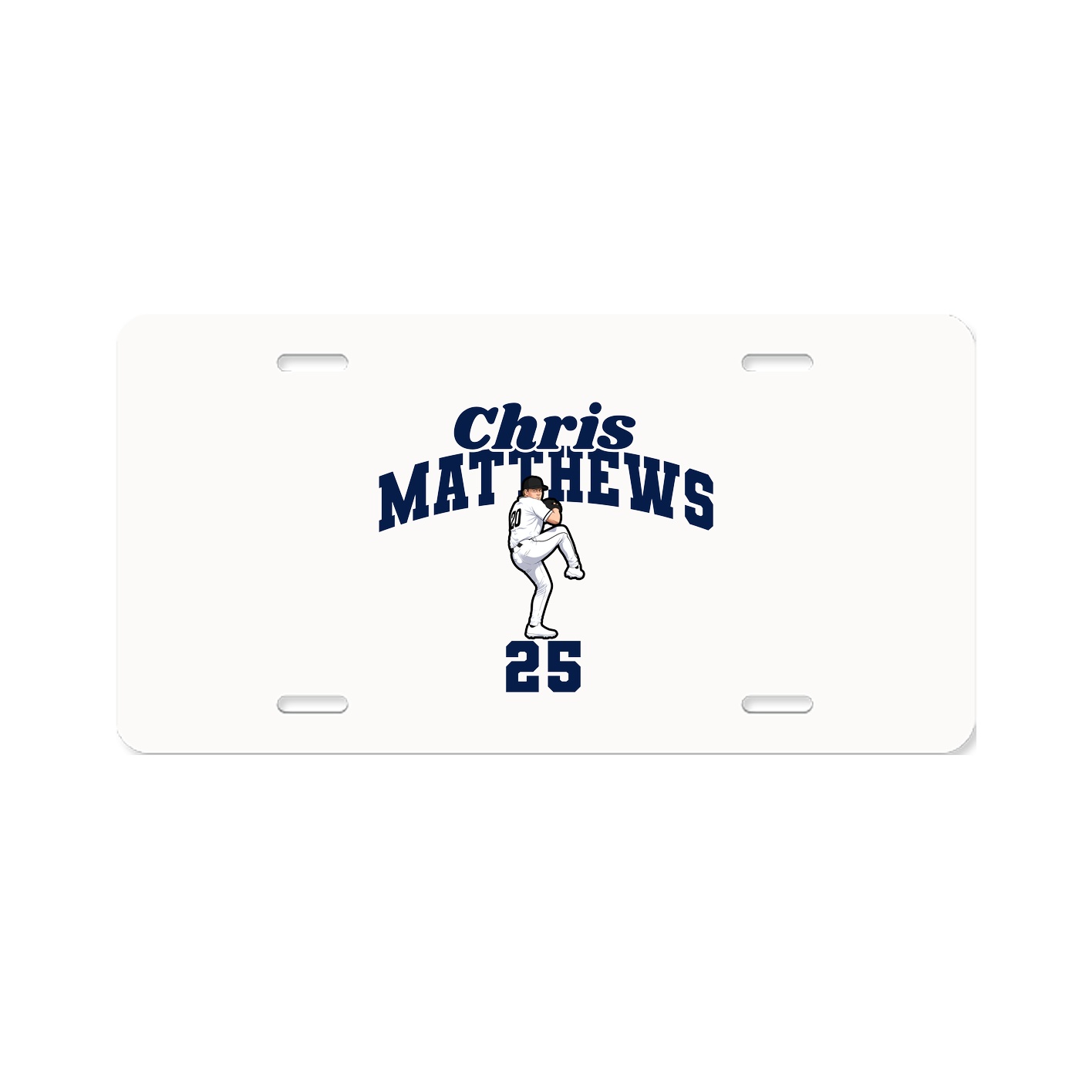 License Plate — Signature Arch in Classic