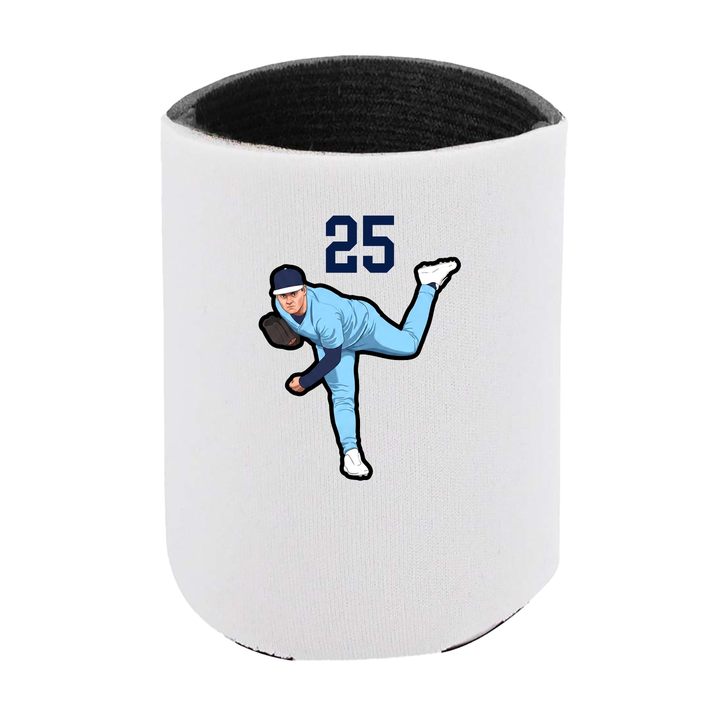 Can Holder — Number Top in White