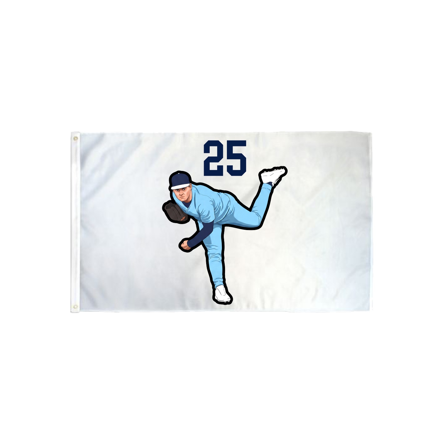 3x5 Flag — Number Top in Classic