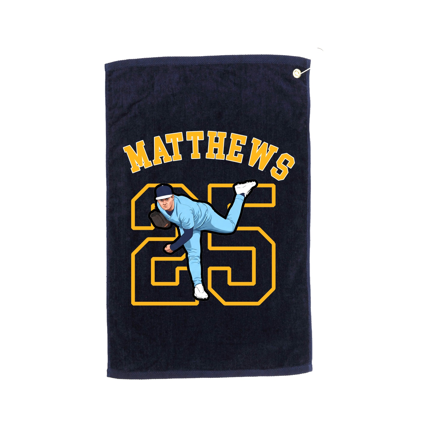 Golf Towel — Shirsey Arch in Navy