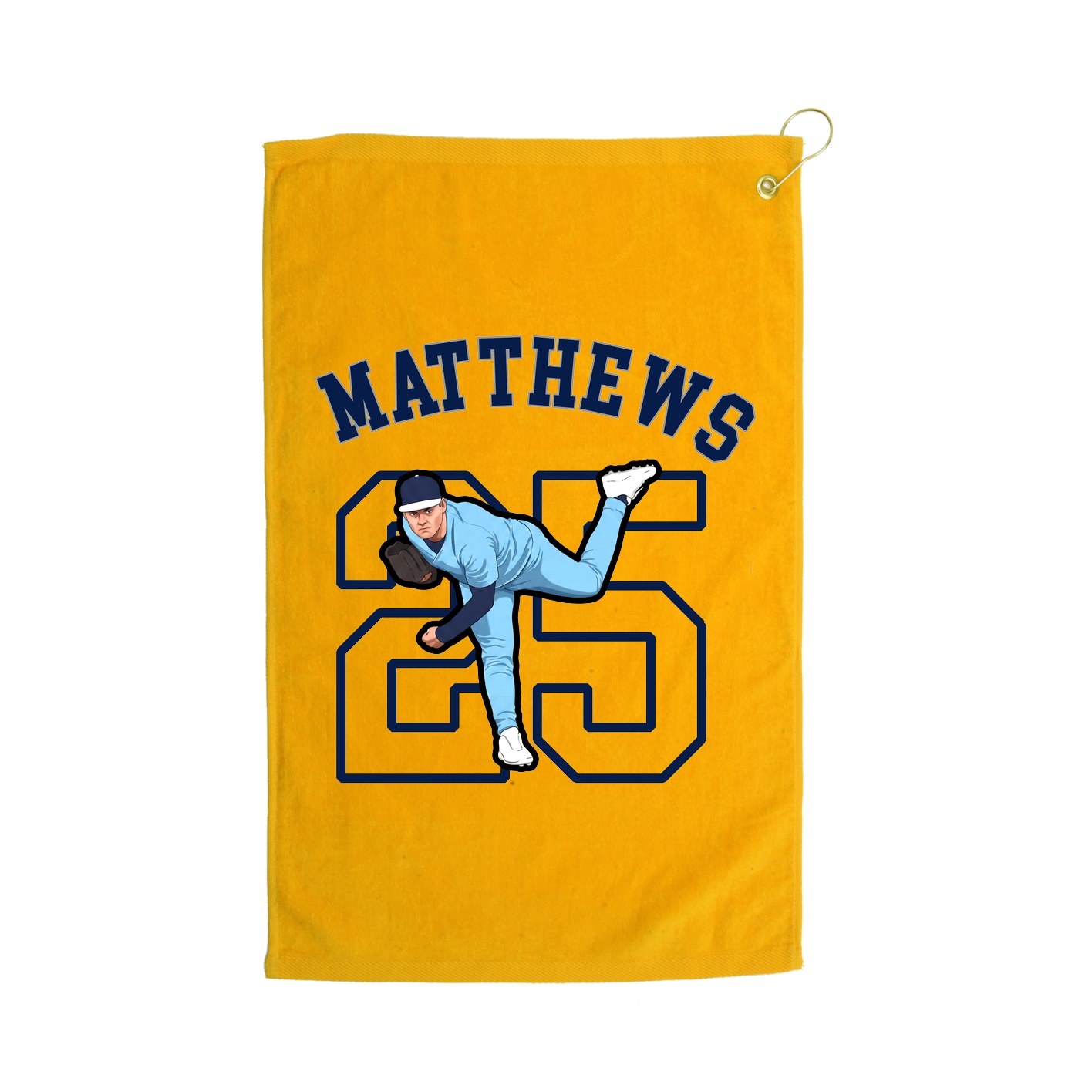 Terry Velour Golf Towel