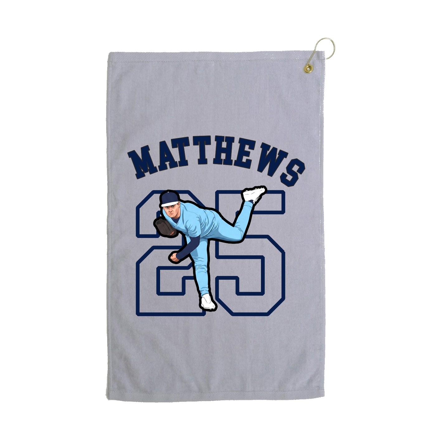 Golf Towel — Shirsey Arch in Grey